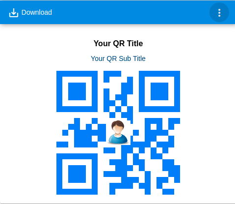 QR Code Advanced Plugin - Dynamic QR Code Generator & Scanner - JavaScript | PHP - 3